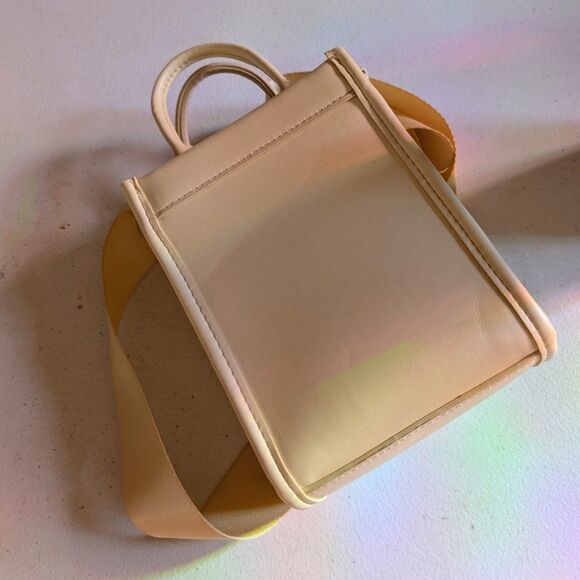 A New Day Cream White Mini Boxy Tote Bag - Picture 2 of 5